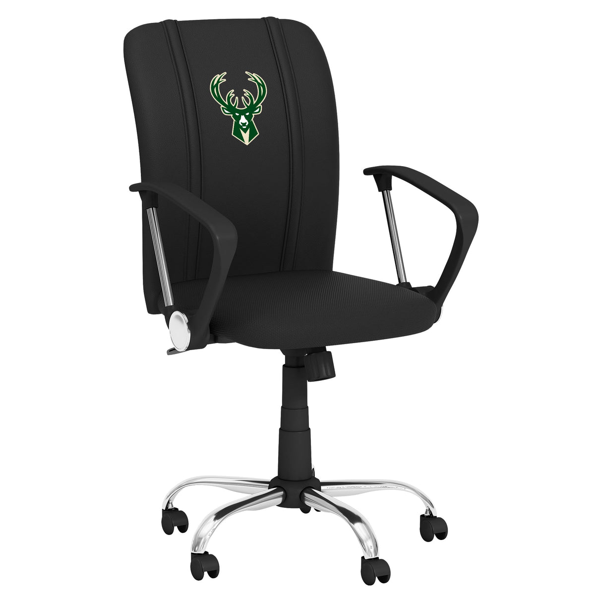Curve Task Chair with Milwaukee Bucks Logo