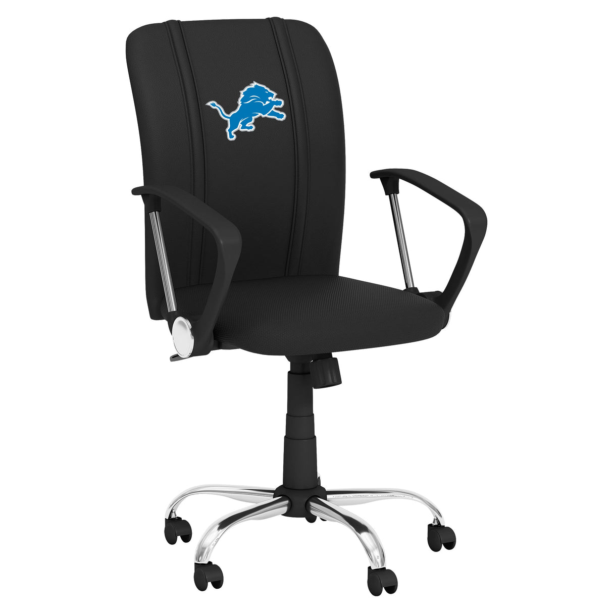 Curve Task Chair with Detroit Lions Primary Logo