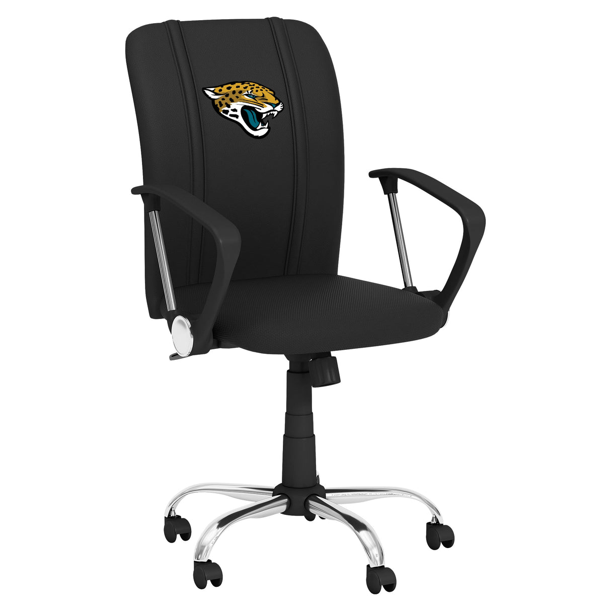 Curve Task Chair with Jacksonville Jaguars Primary Logo