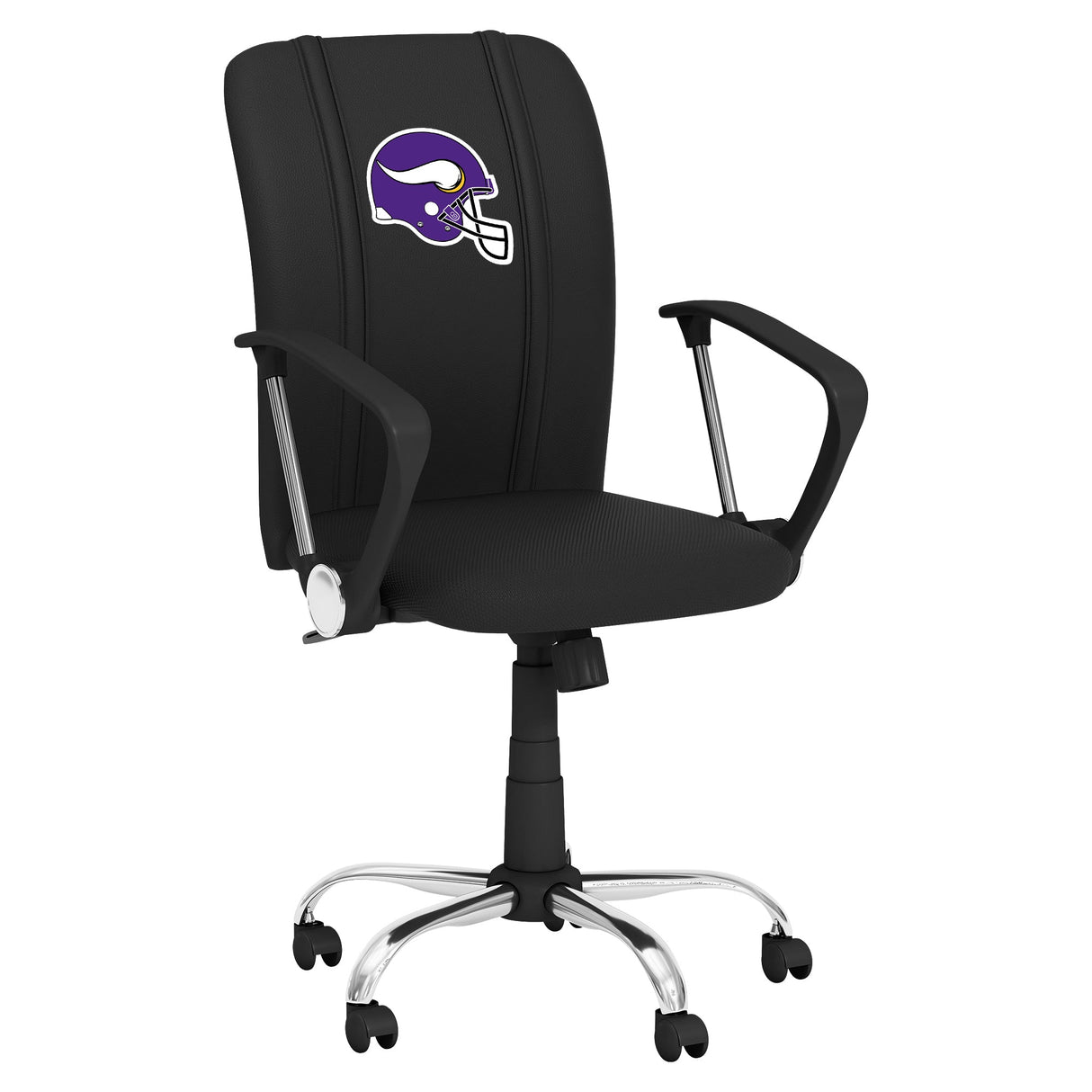 Curve Task Chair with Minnesota Vikings Helmet Logo