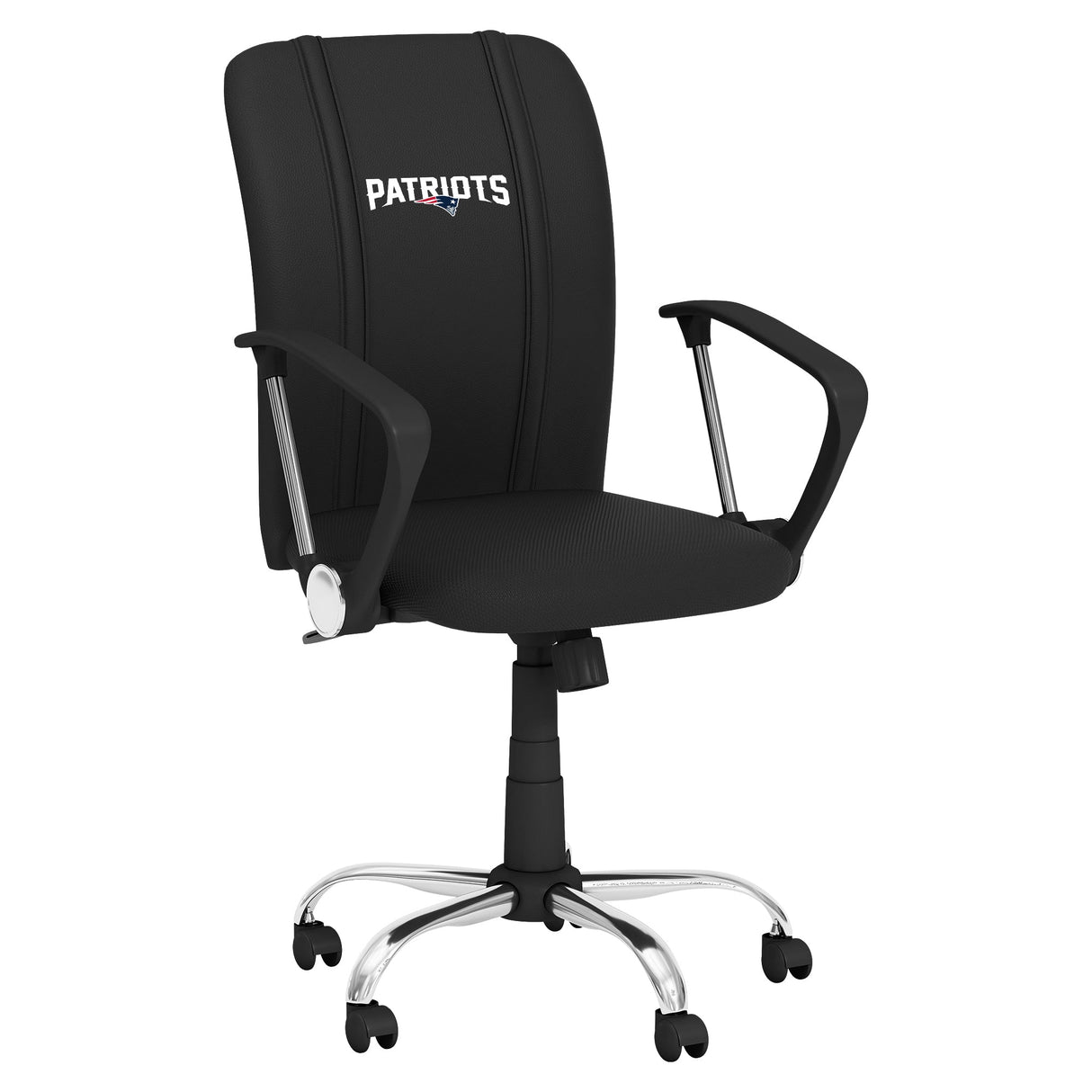 Curve Task Chair with New England Patriots Secondary Logo