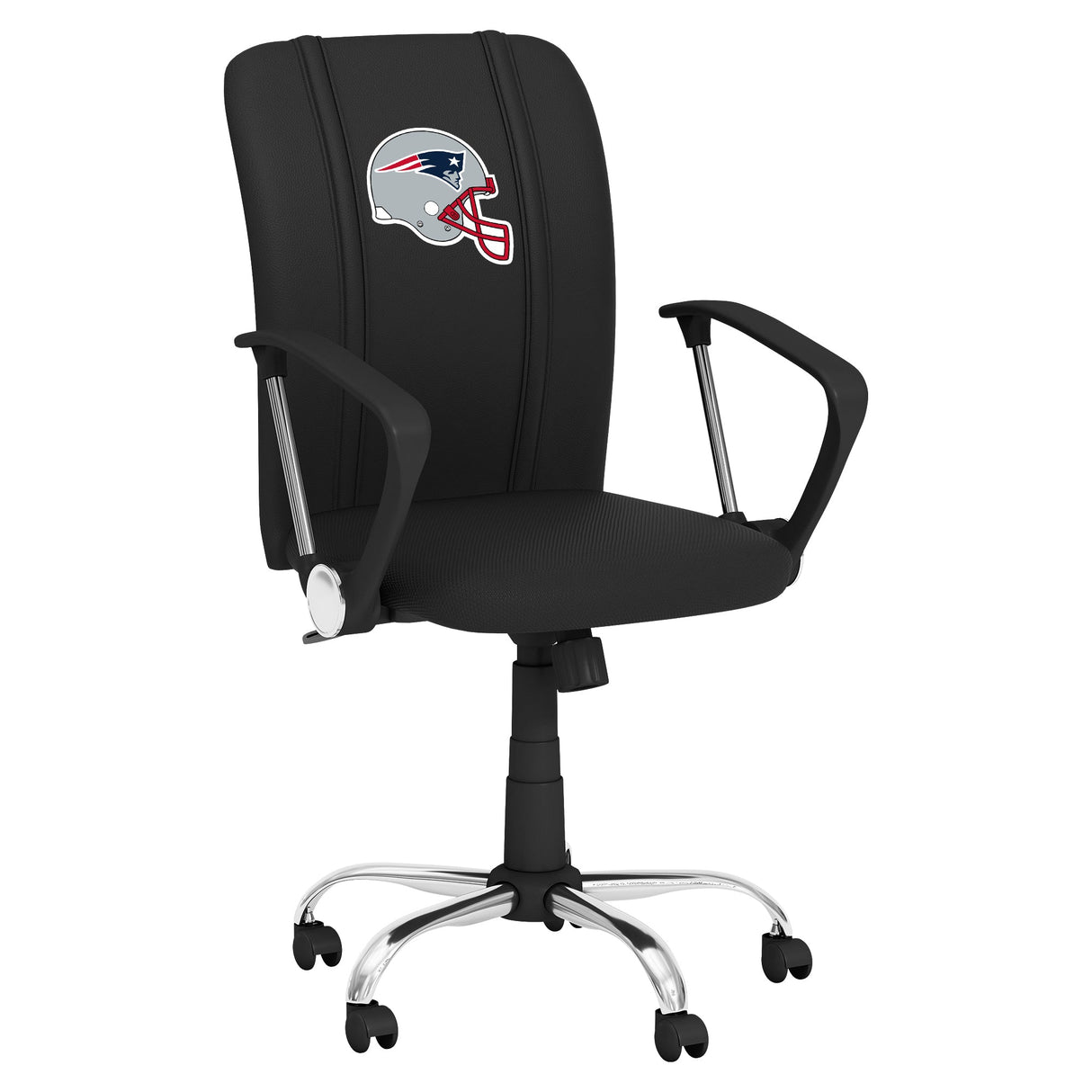 Curve Task Chair with New England Patriots Helmet Logo