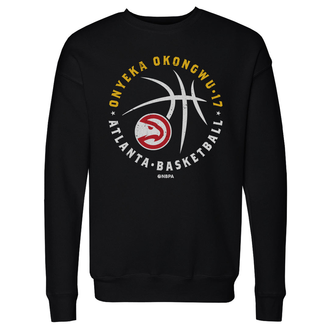 Onyeka Okongwu Atlanta Hawks Player Ball WHT