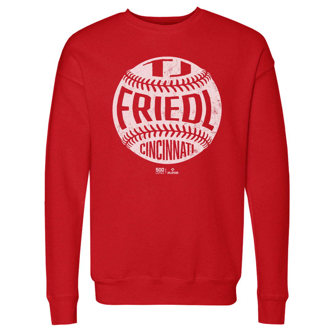 TJ Friedl Cincinnati Vintage Baseball WHT
