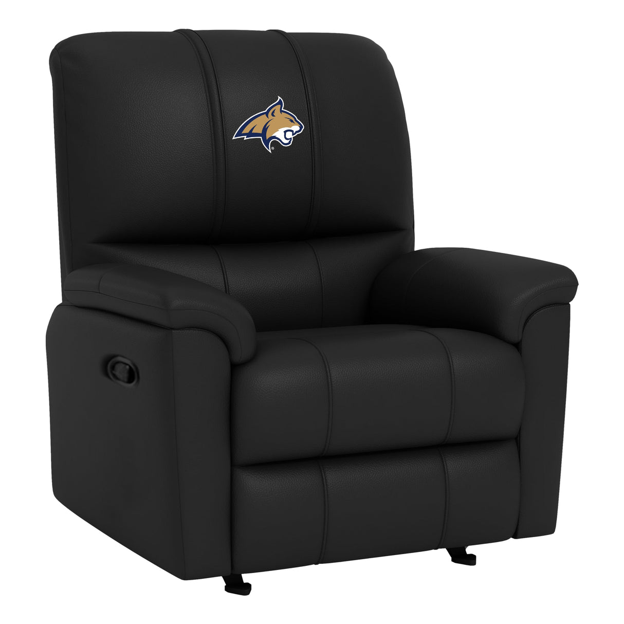 Rocker Recliner with Montana State Bobcats Primary Logo