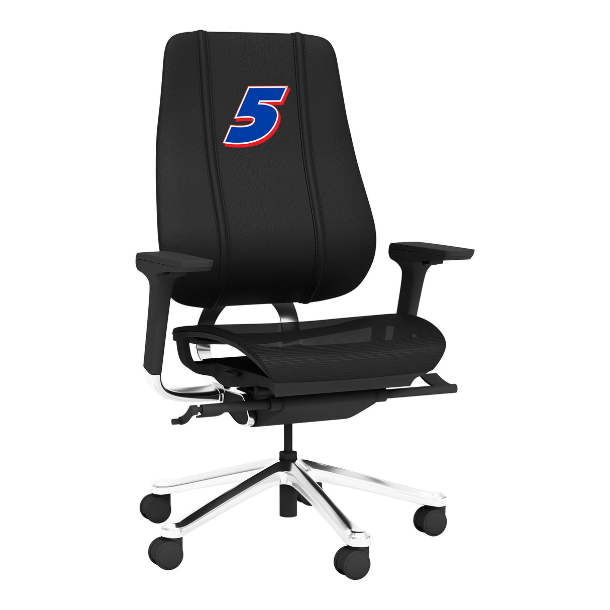 PhantomX Mesh Gaming Chair with Kyle Larson #5 Blue Logo