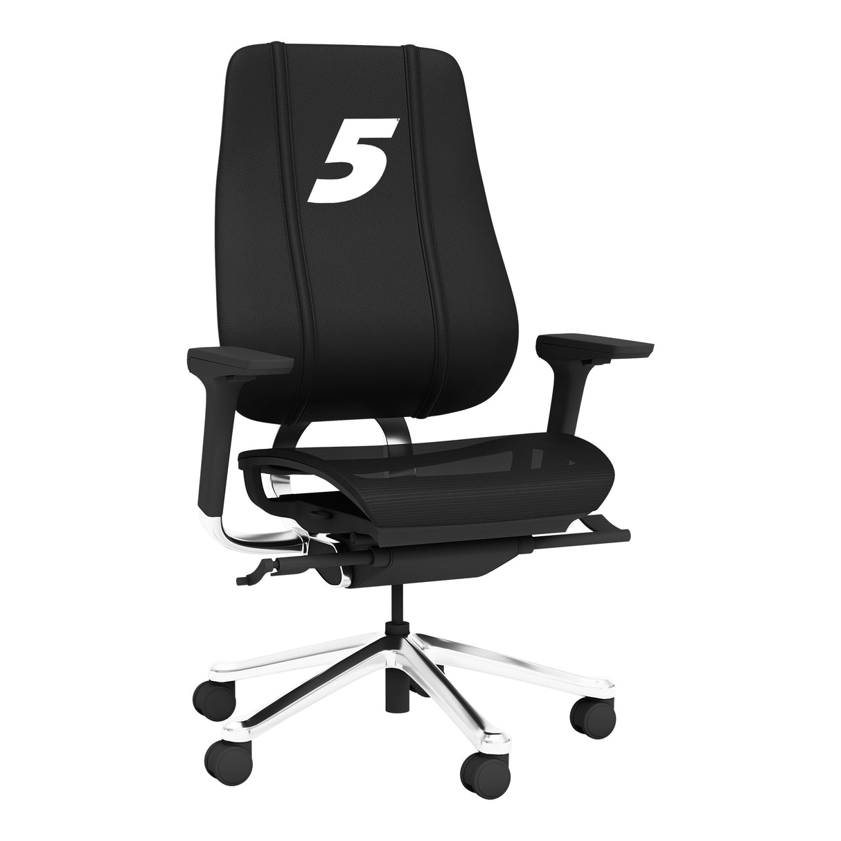 PhantomX Mesh Gaming Chair with Kyle Larson #5 White Logo
