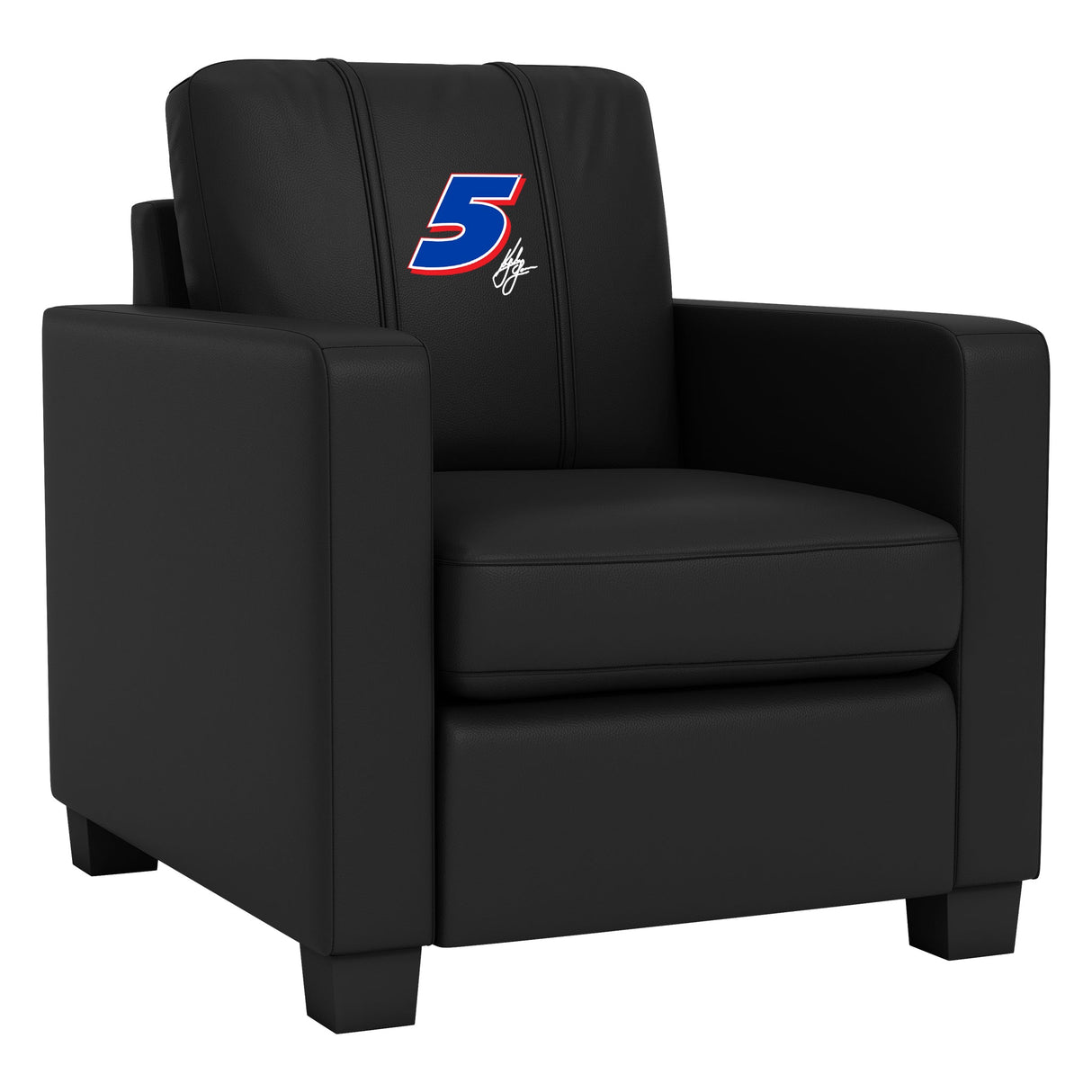 Dyno Stationary Club Chair with Kyle Larson #5 Signature Logo