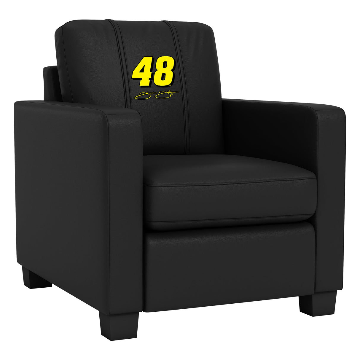 Dyno Stationary Club Chair with Jimmie Johnson #48 Signature Logo