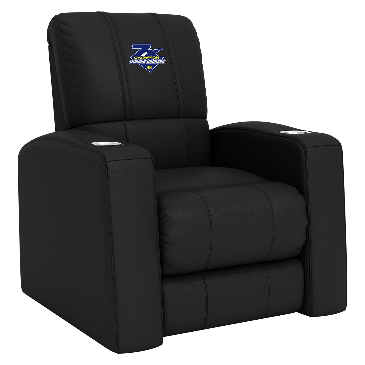 Relax Home Theater Recliner with Jimmie Johnson 7 Time Champion Logo