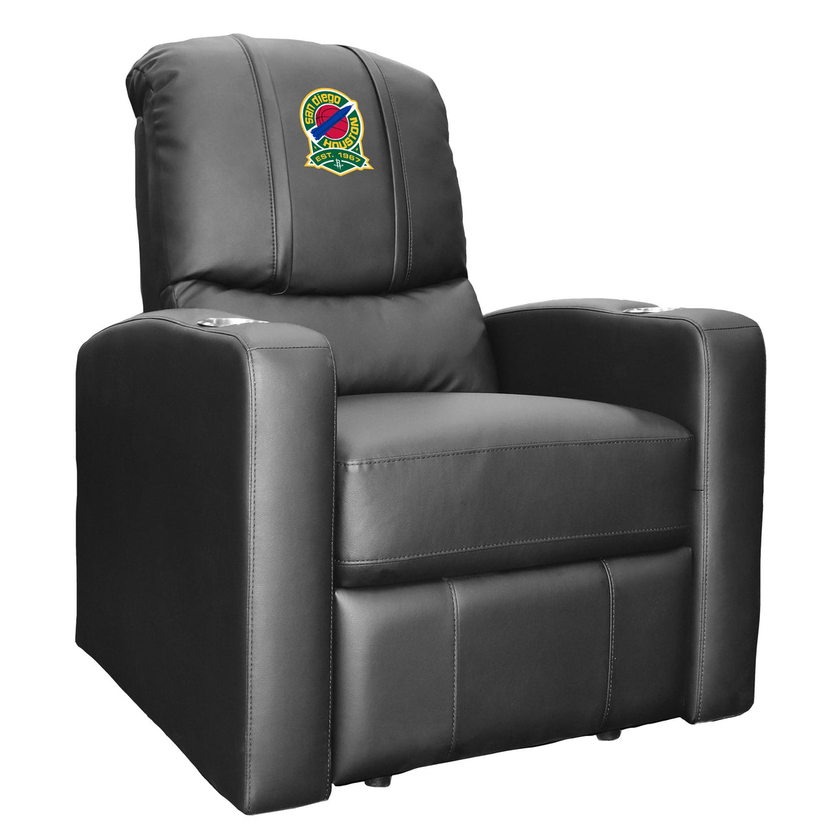 Stealth Recliner with Houston Rockets Team Commemorative Logo
