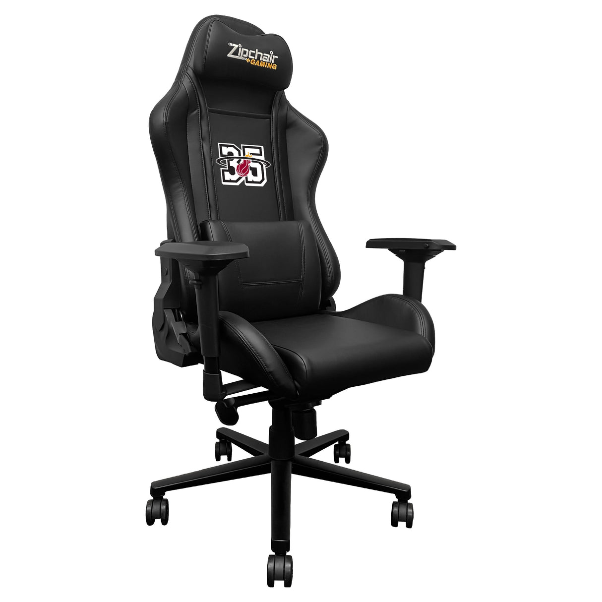 Xpression Pro Gaming Chair with Miami Heat Team Commemorative Logo