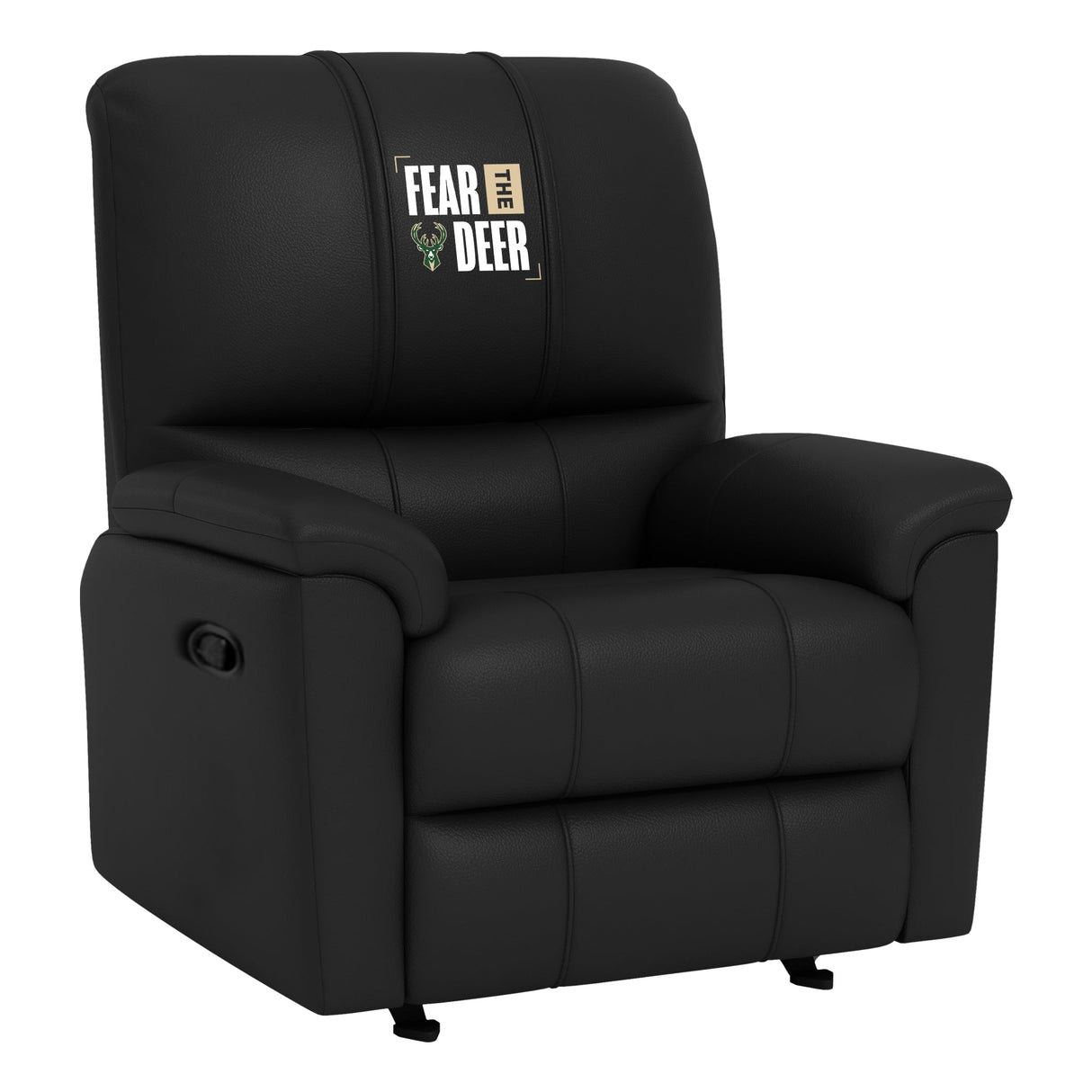 Rocker Recliner with Milwaukee Bucks 2024 Playoffs Logo