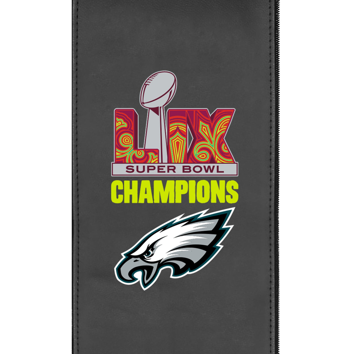 Rocker Recliner with Philadelphia Eagles Super Bowl LIX Champions Logo