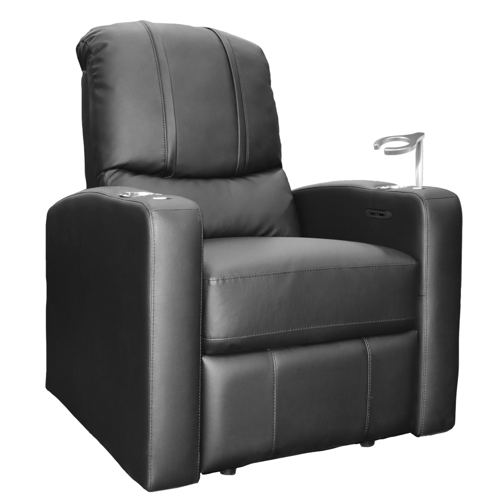 Stealth Power Plus Recliner with Milwaukee Bucks Team Commemorative Logo