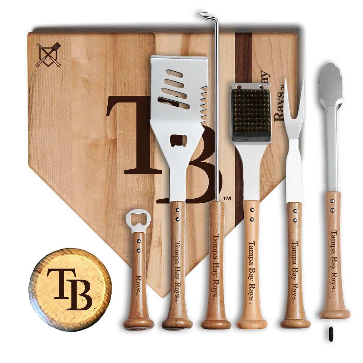 Tampa Bay Rays MVP Grill Set