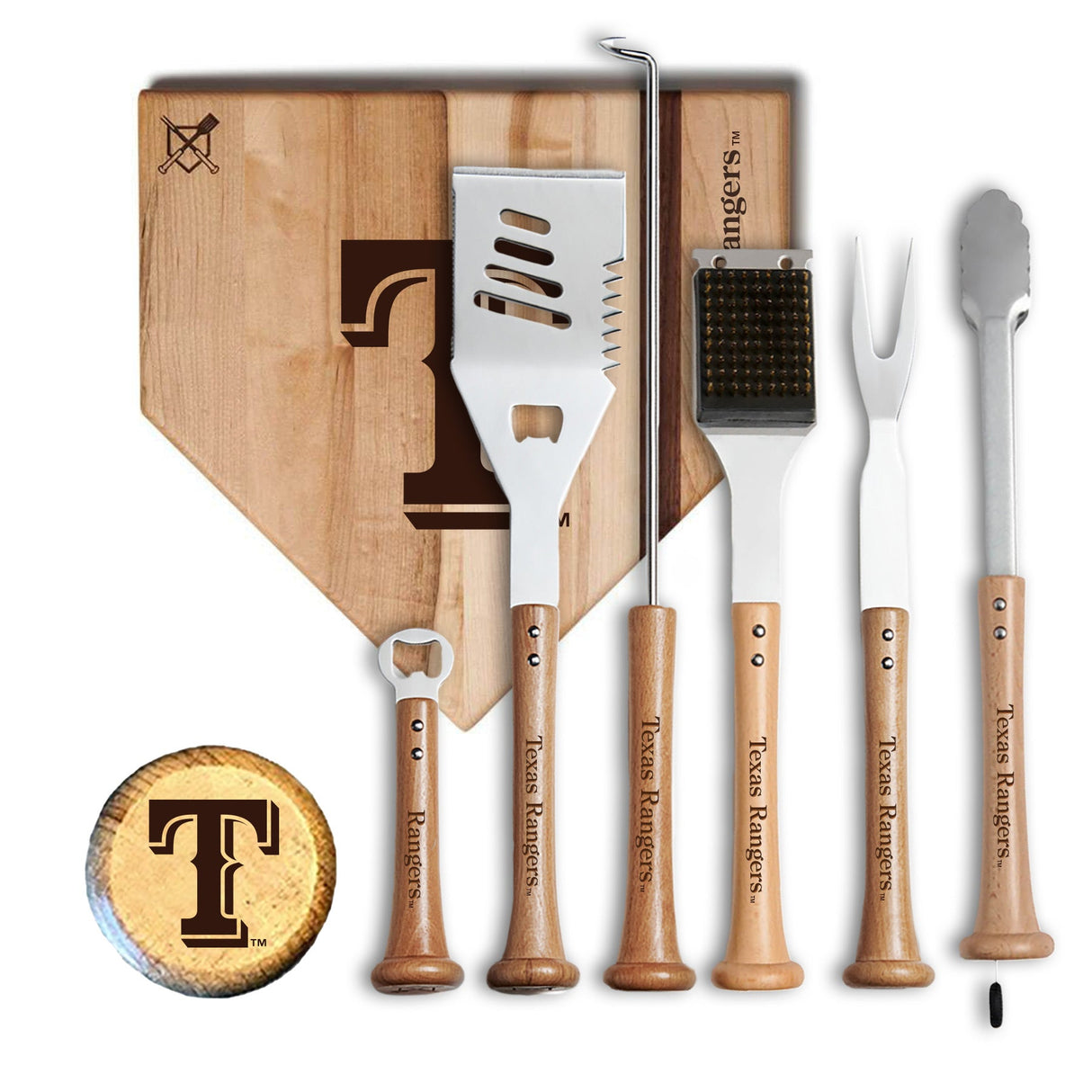 Texas Rangers MVP Grill Set