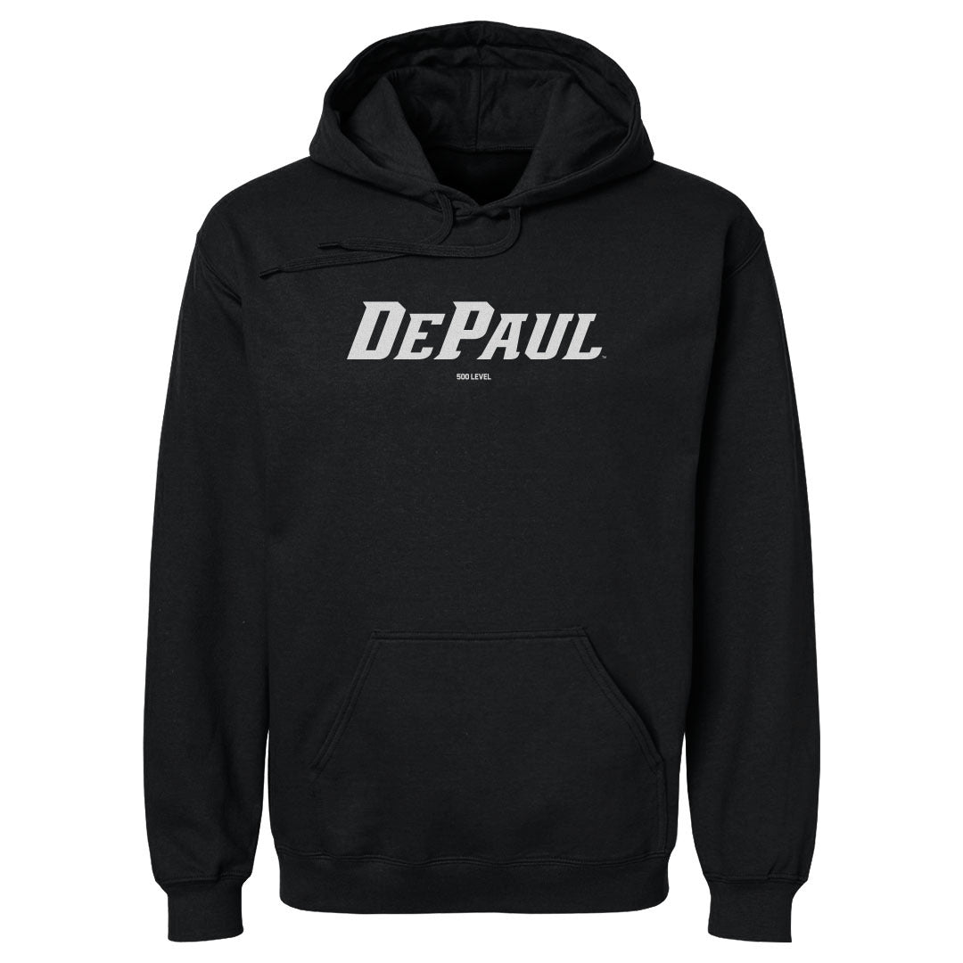 DePaul Blue Demons Wordmark White WHT