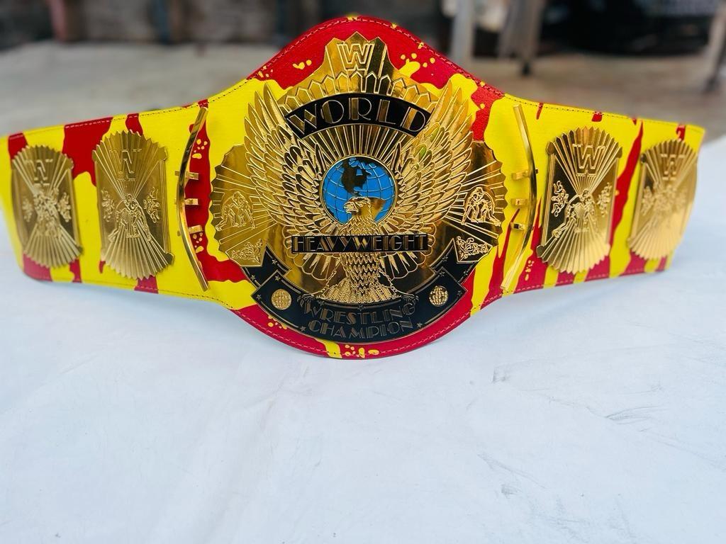 Hulk Hogan Signature Series Championship Replica Title Belt