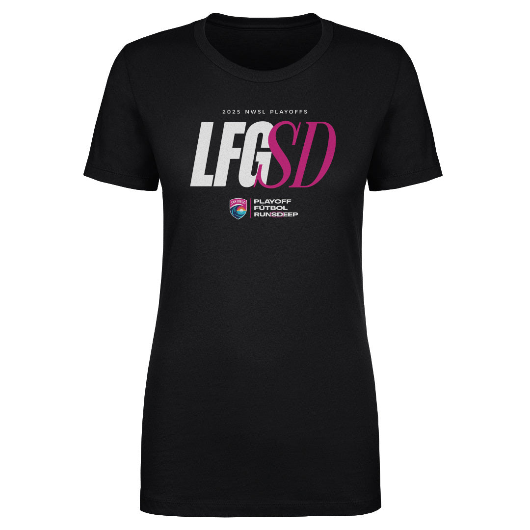 San Diego Wave FC LFGSD Playoffs 2025 WHT