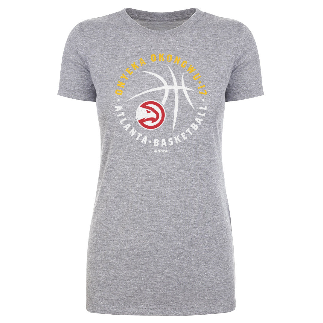 Onyeka Okongwu Atlanta Hawks Player Ball WHT
