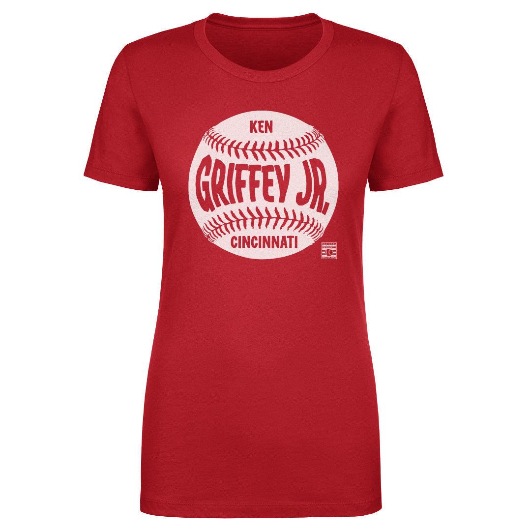 Ken Griffey Jr. Cincinnati Baseball WHT