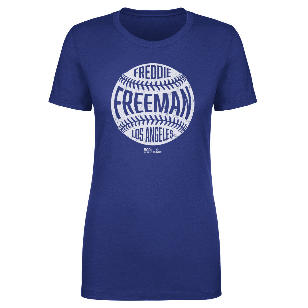 Freddie Freeman Los Angeles D Vintage Baseball WHT