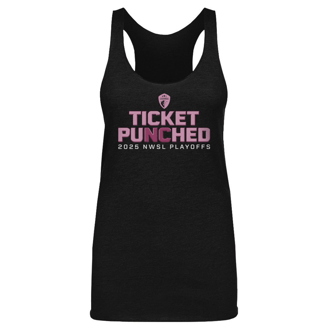 North Carolina Courage Ticket Punched 2025 WHT