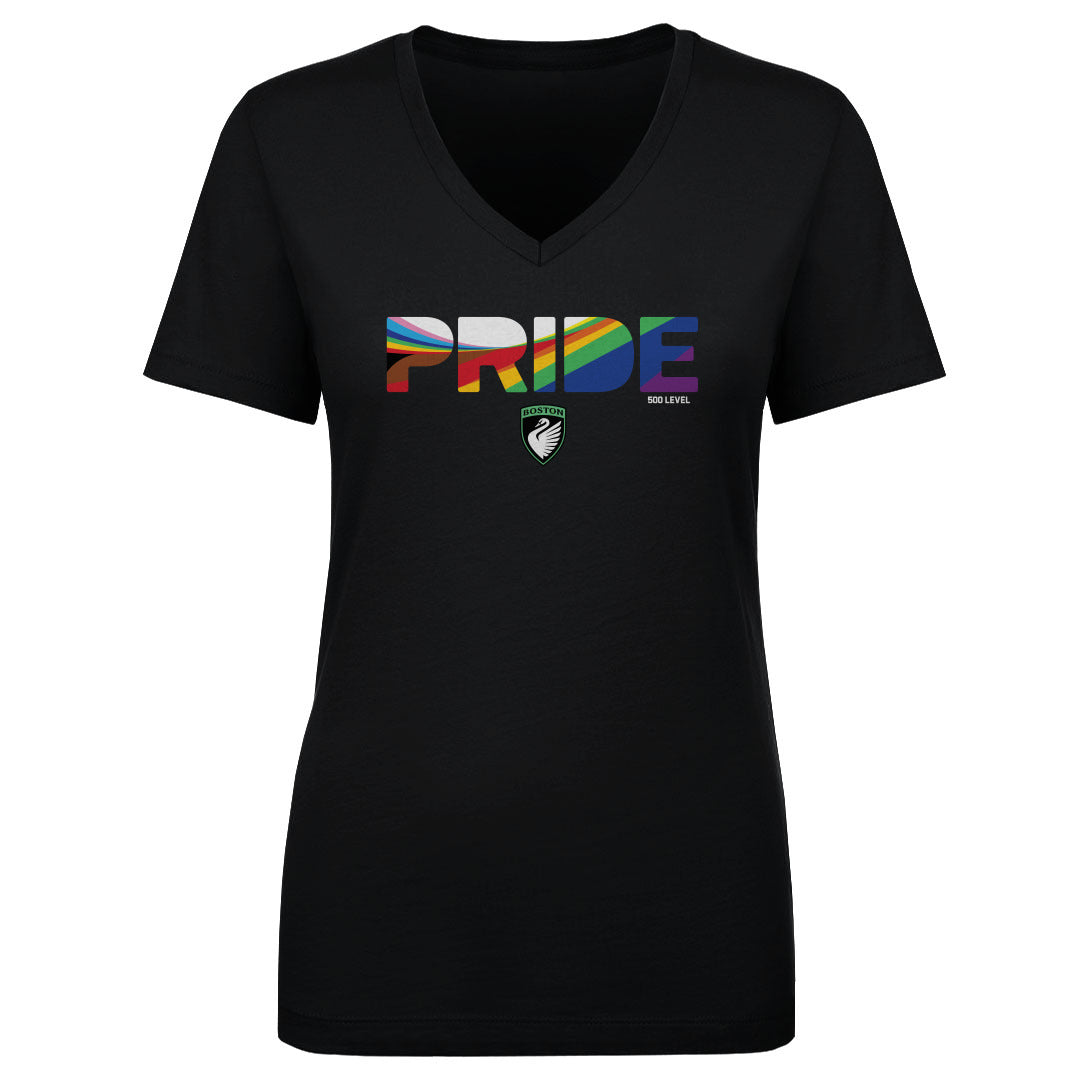 Boston Legacy FC Pride Stripes 2025 WHT
