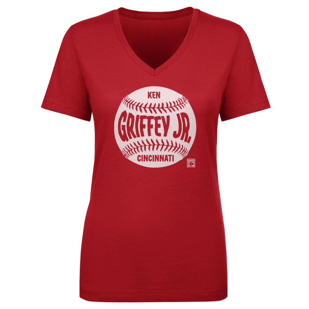Ken Griffey Jr. Cincinnati Baseball WHT