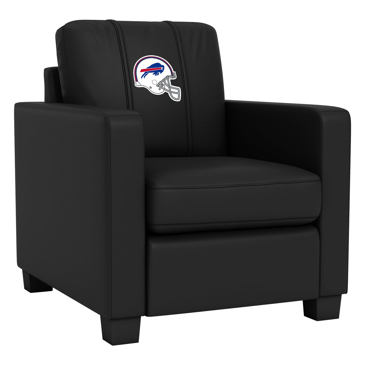 Dyno Stationary Club Chair with Buffalo Bills Helmet Logo