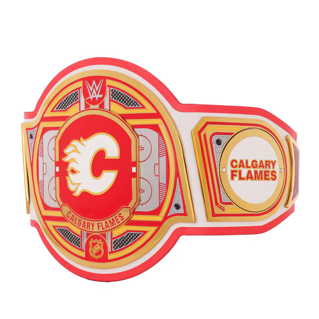 Calgary Flames WWE Legacy Title Belt