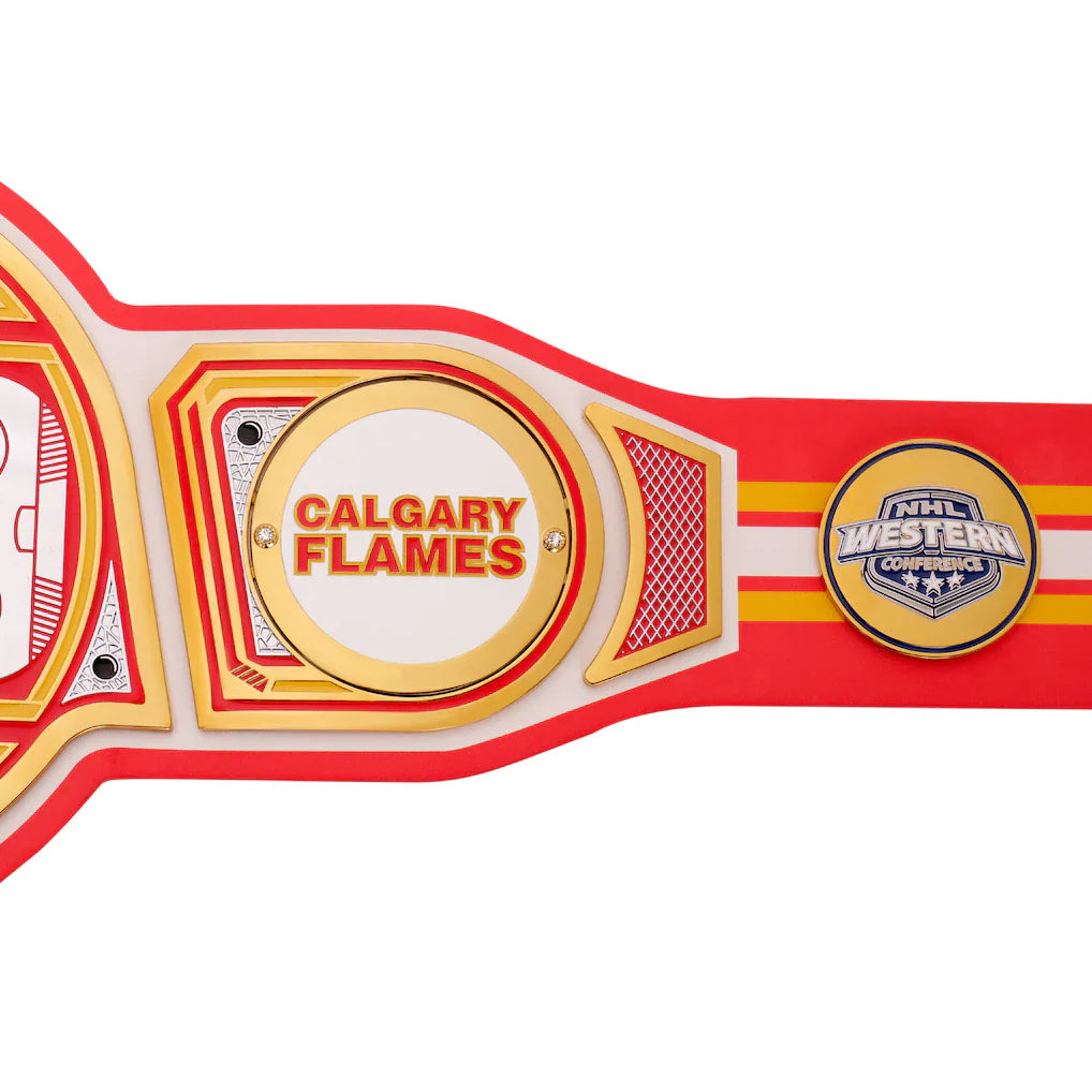 Calgary Flames WWE Legacy Title Belt