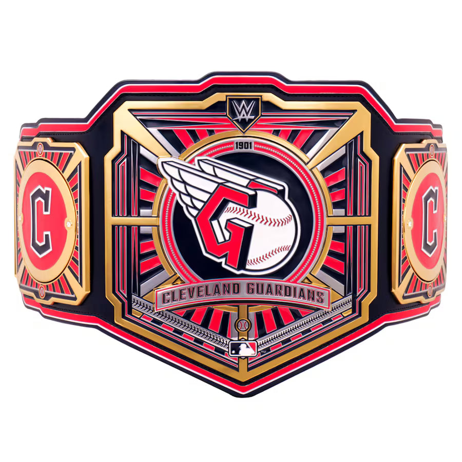 Cleveland Guardians WWE Legacy Title Belt