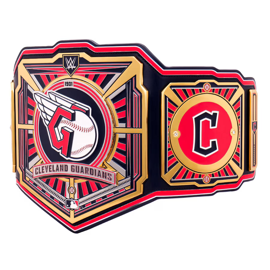 Cleveland Guardians WWE Legacy Title Belt