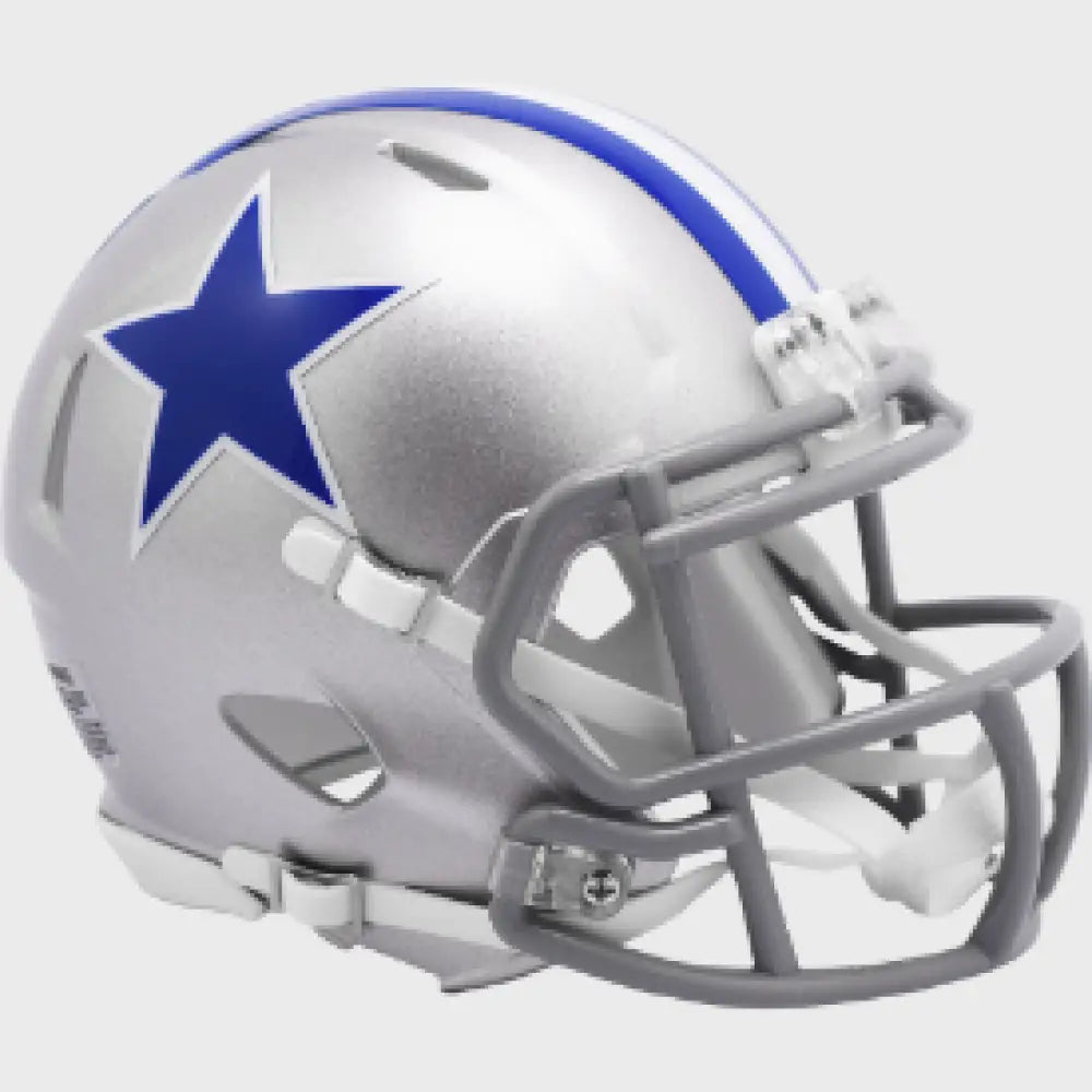 Dallas Cowboys 1964 to 1966 Riddell Mini Speed Throwback Helmet - NFL