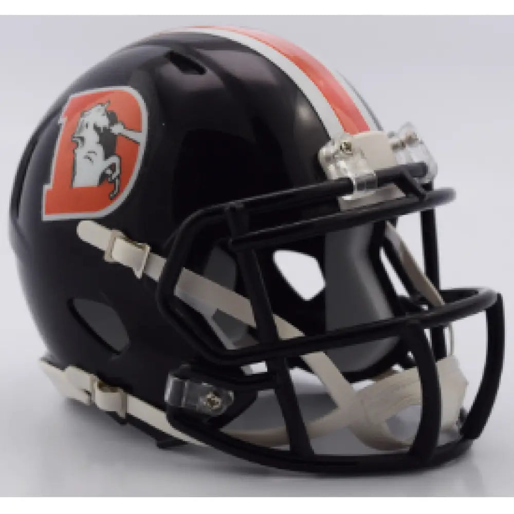 Denver Broncos NFL Mini Speed Football Helmet Color Rush