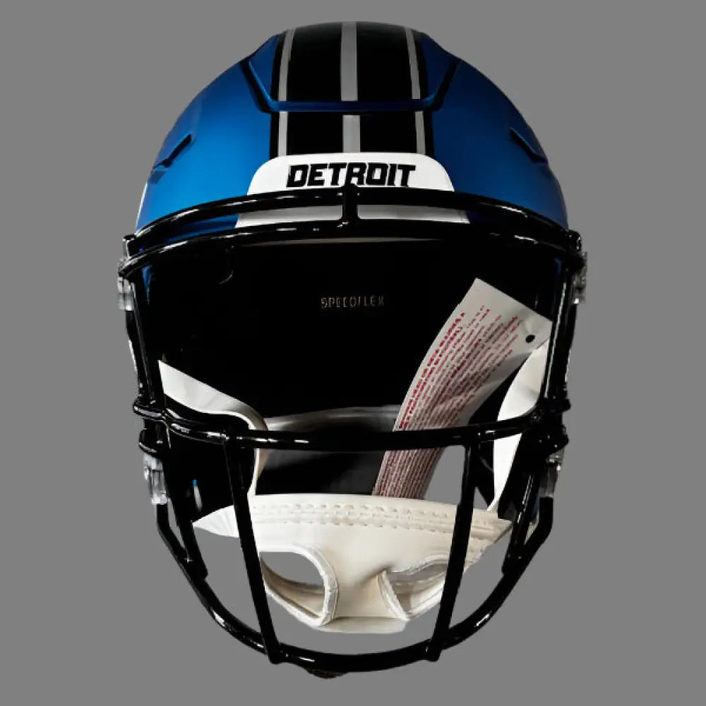Detroit Lions Full Size Authentic SpeedFlex Football Helmet 2024 On-Field Alternate - NFL