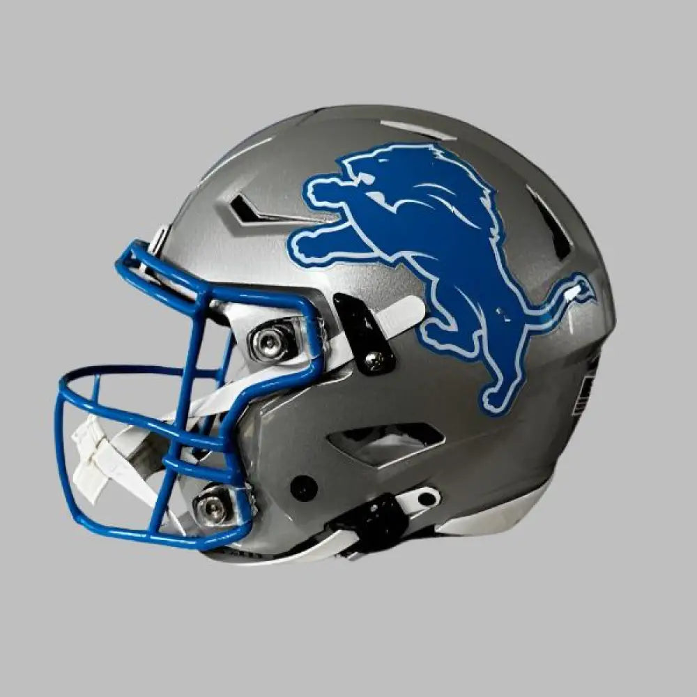Detroit Lions Full Size Authentic SpeedFlex Football Helmet 2024 Primary - NFL