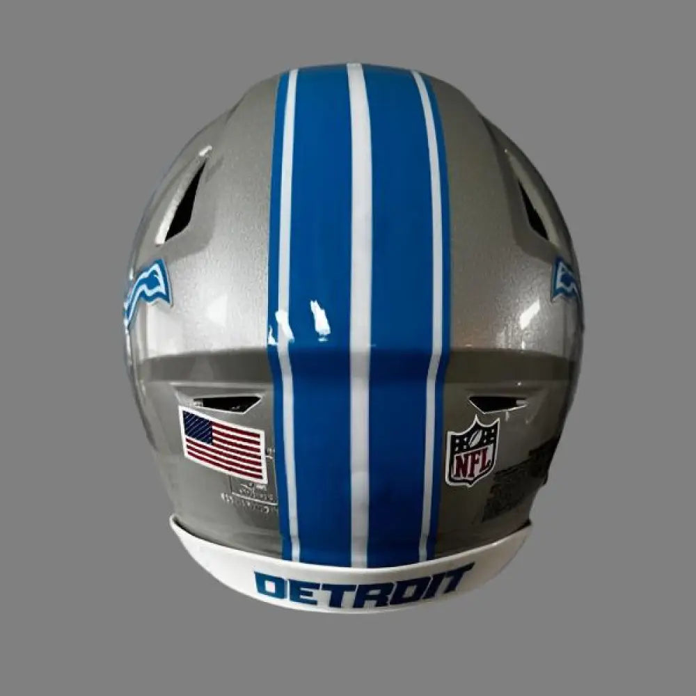 Detroit Lions Full Size Authentic SpeedFlex Football Helmet 2024 Primary - NFL