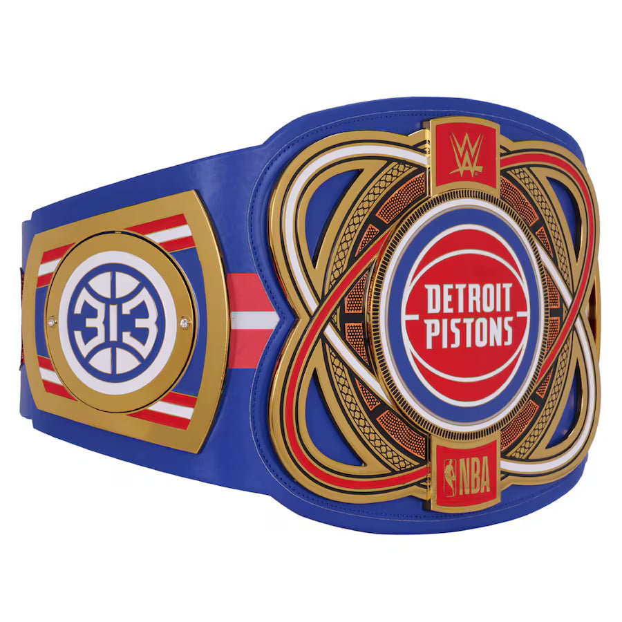 Detroit Pistons WWE Legacy Title Belt