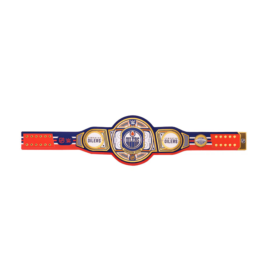 Edmonton Oilers WWE Legacy Title Belt