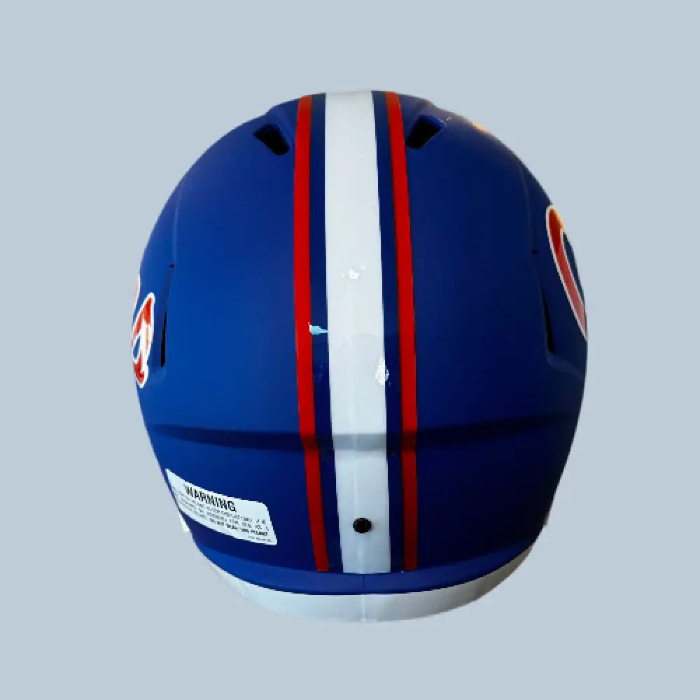 Florida Gators Full Size Speed Replica Football Helmet Matte Blue - NCAA