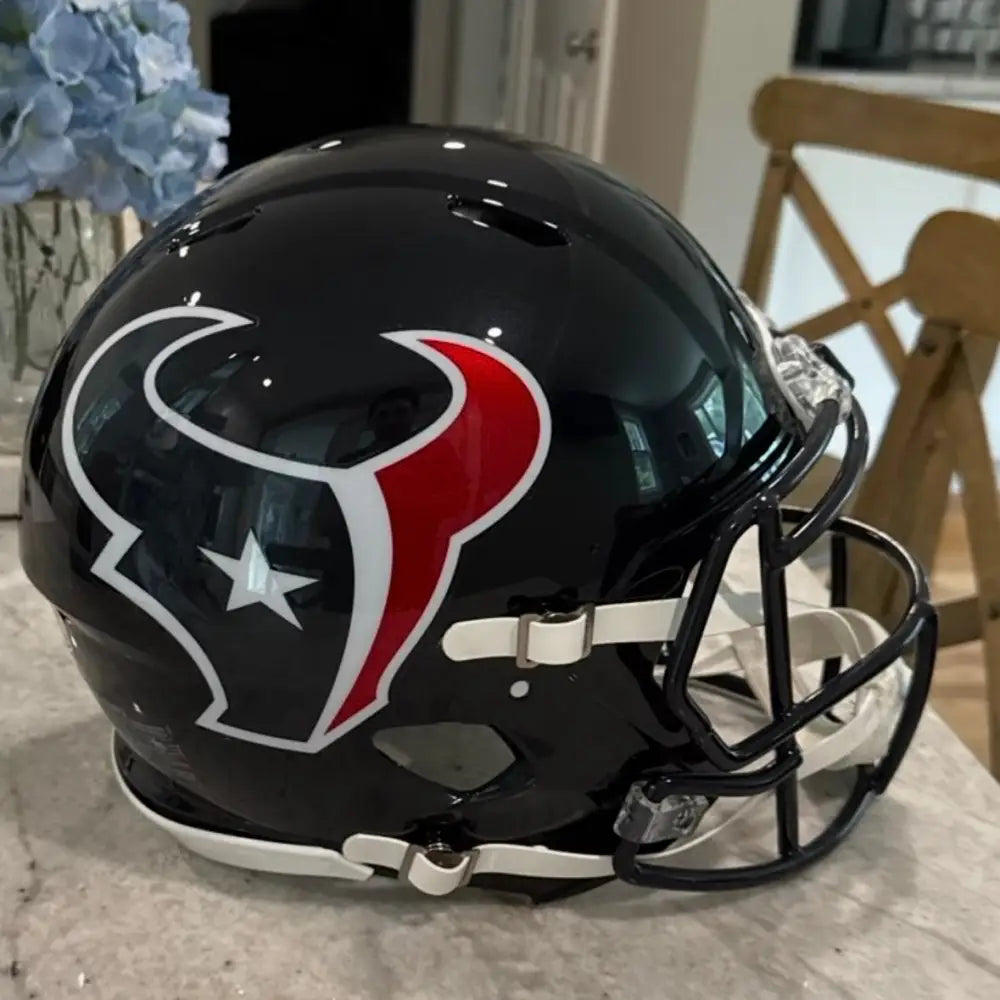 Houston Texans Full Size Speed Replica Football Helmet 2024 Primary - NFL