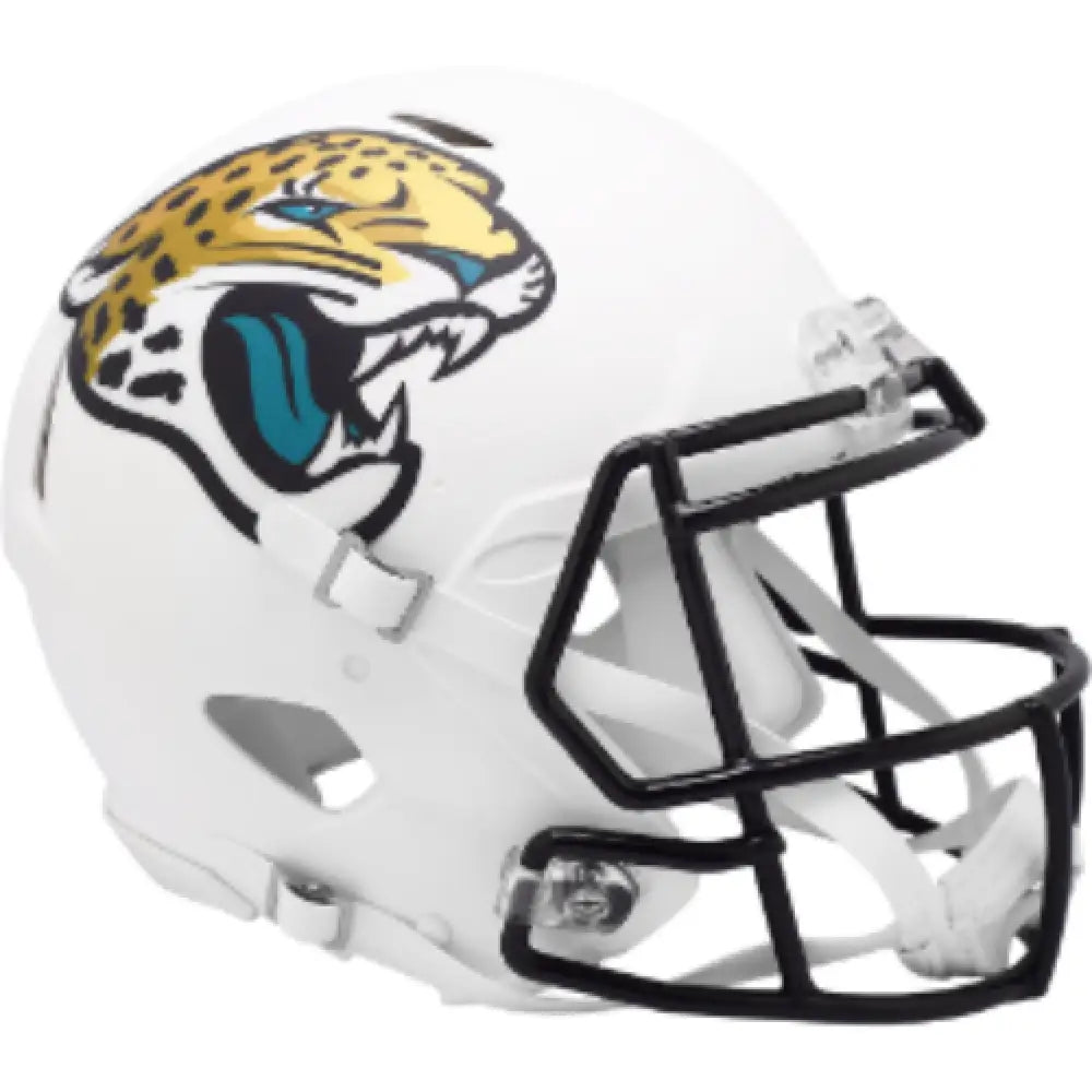 Jacksonville Jaguars Full Size Authentic Speed Football Helmet 2024 On-Field Alternate - NFL