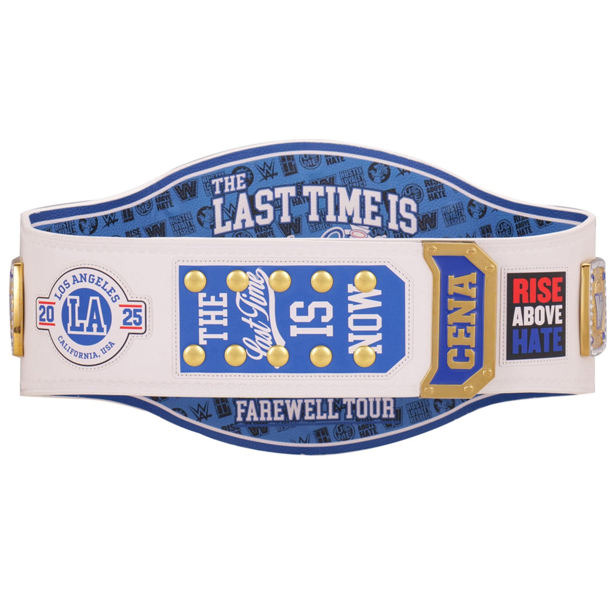 John Cena Farewell Tour Los Angeles Spinner Championship Replica Title Belt