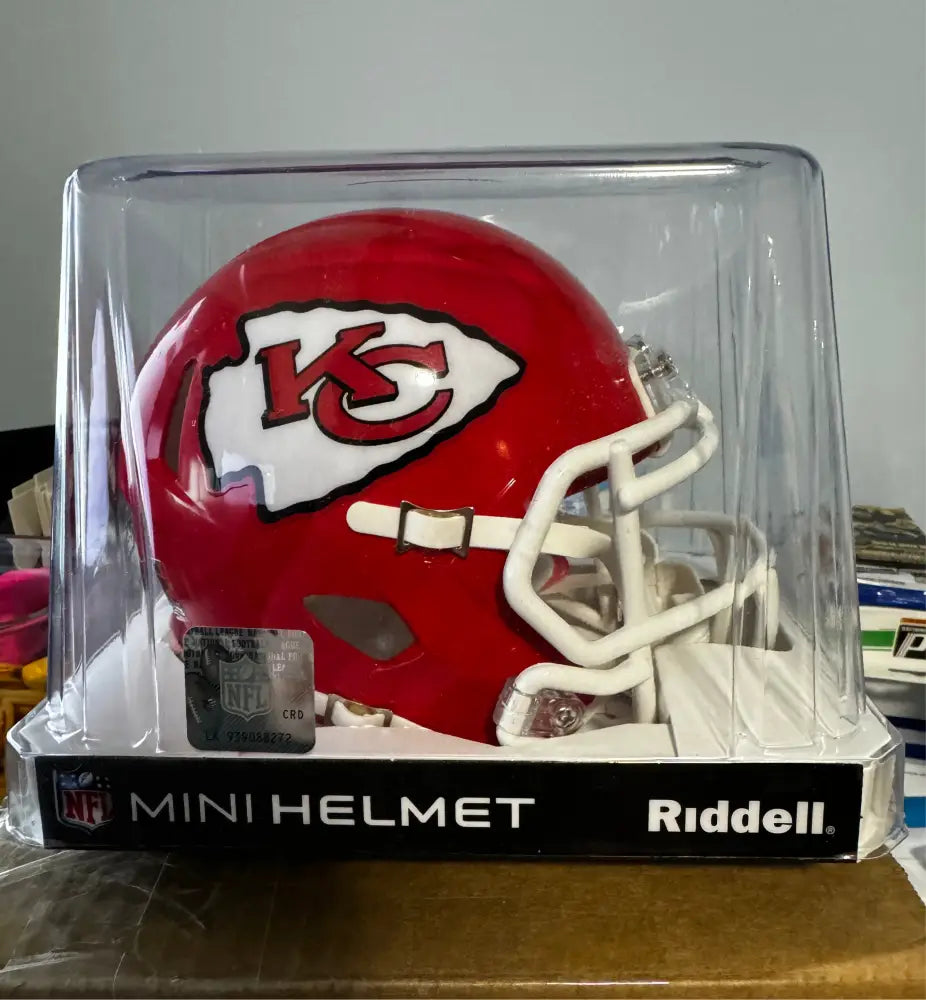 Kansas City Chiefs Mini Speed Football Helmet - NFL