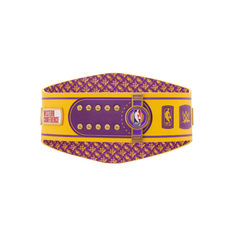 Los Angeles Lakers WWE Legacy Title Belt