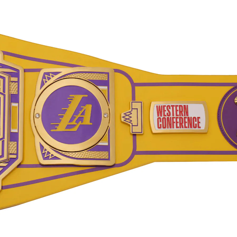 Los Angeles Lakers WWE Legacy Title Belt