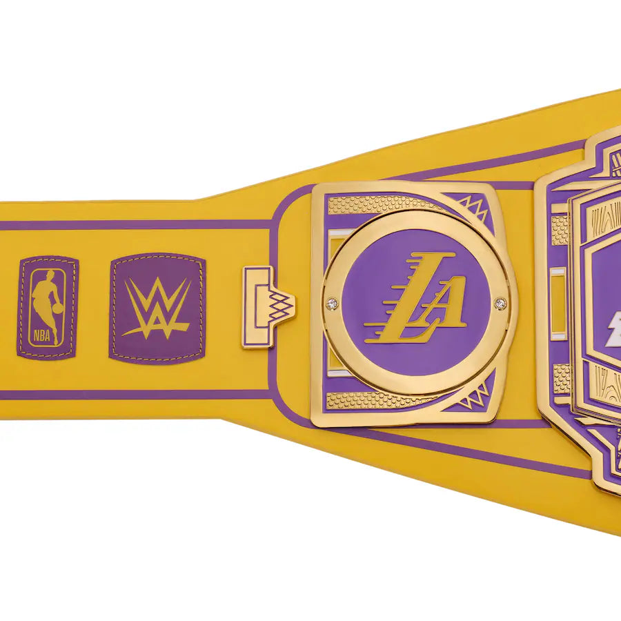 Los Angeles Lakers WWE Legacy Title Belt